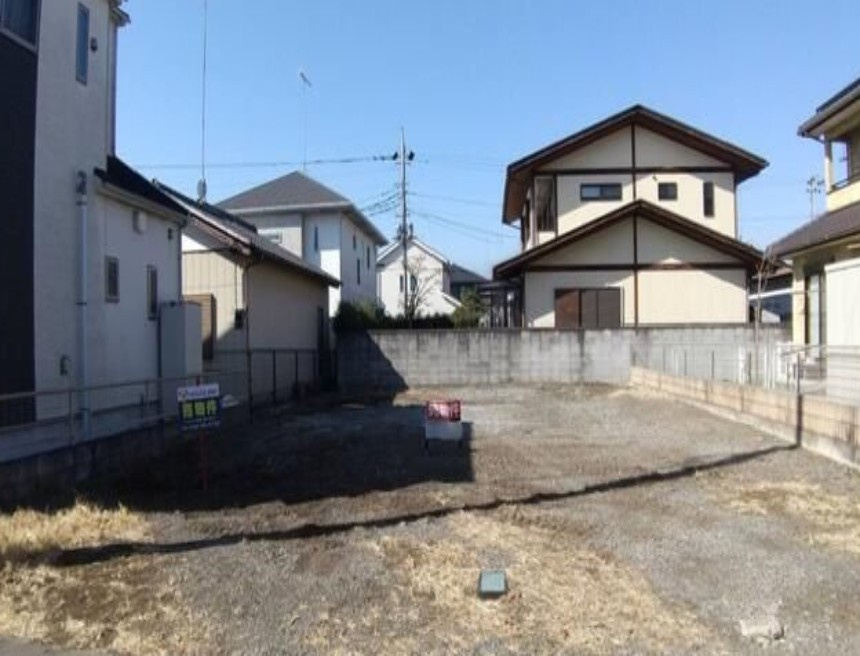 小山市犬塚　売土地　65.64坪の外観