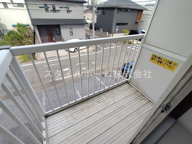 ウイングコート羽根井のバルコニー|イメージ写真です。