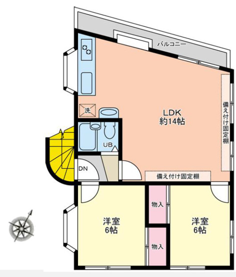 【間取り】 | テトラハイム
