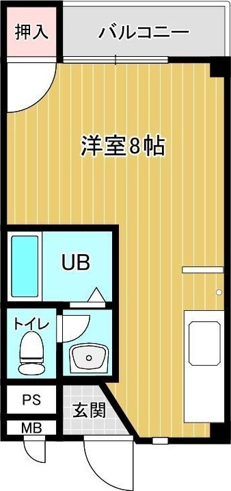 セントラルハイツの間取り