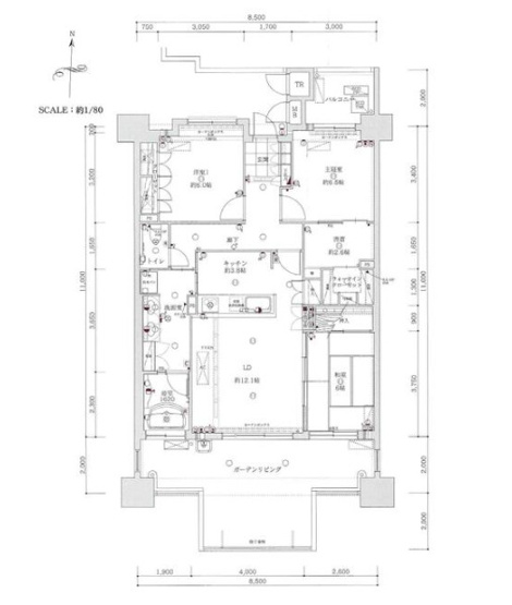 【間取り】 | コアマンション百道プレジオ
