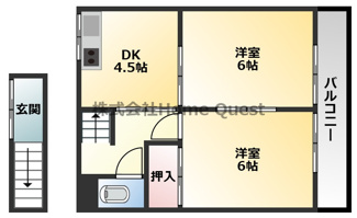 【間取り】 | さくら住宅　東棟