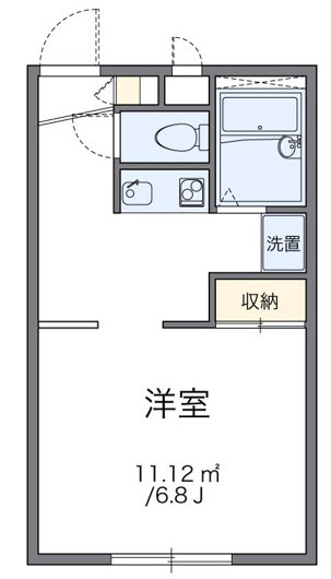 【間取り】 | レオパレス古市場