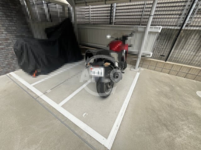 パークフラッツ東三国の設備|パークフラッツ東三国　バイク置き場