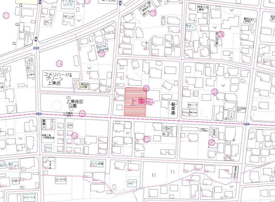 都城市上東町の売地