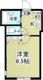 リバーサイド滝頭Ｂ棟の間取り