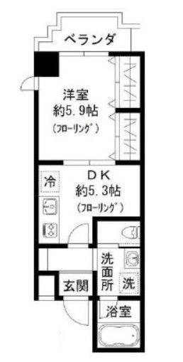 ソレール猿江の間取り|間取りです。