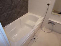 日々の疲れを癒すお風呂付です