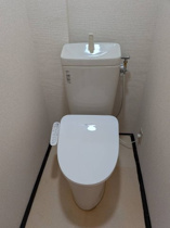 シンプルで使いやすいトイレです