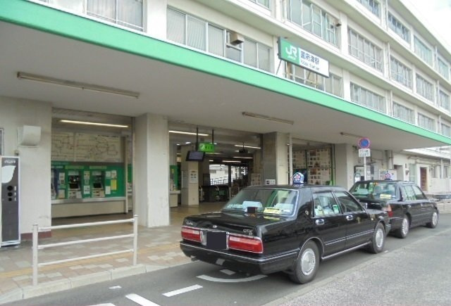 東海道線＆御殿場線・国府津駅まで1590m