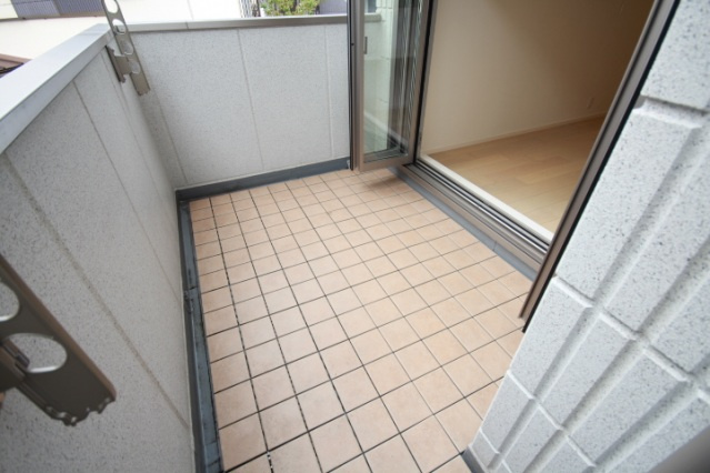 翠町戸建T邸のバルコニー