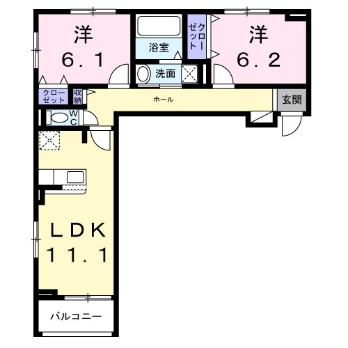 【間取り】 | グレース讃良