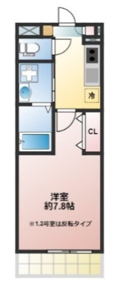 メルキオール ドゥエの間取り