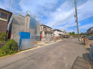 【前面道路含む現地写真】 | 愛知郡東郷町清水３丁目3-6【仲介手数料無料】新築一戸建て　1号棟