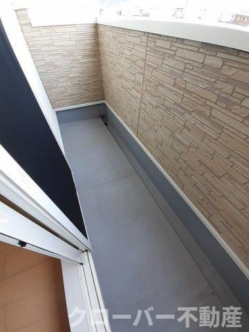 ラフレシール　Ａのバルコニー