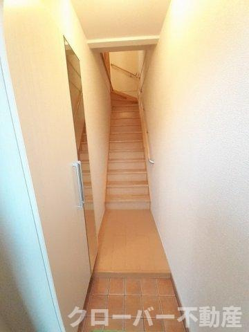 ラフレシール　Ａの玄関