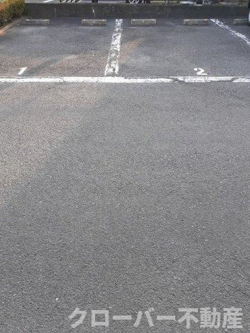 レインボーハイツＡの駐車場