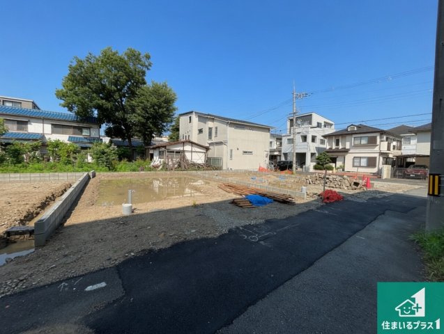 池田市豊島北　第1期　売土地の外観|周辺は落ち着いた街並みの住宅地！子育てがしやすい住環境です！現地でしかわからない事もございます。是非一度ご覧ください。