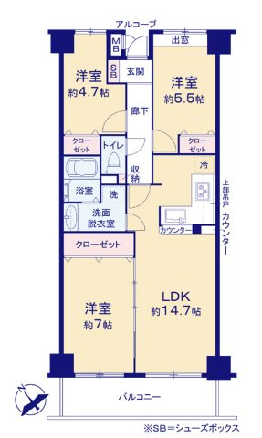 【間取り】 | ルピナス四季の森公園