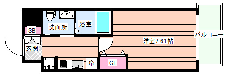 【間取り】 | プライマル大阪天満宮