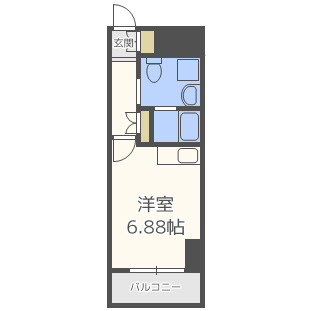 ルネ日本橋アネーロの間取り