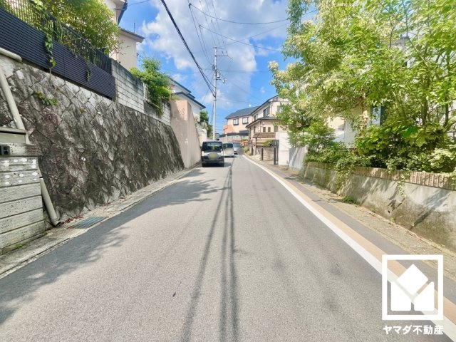 伏見区桃山町伊庭の前面道路含む現地写真