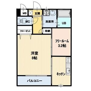 【間取り】 | FLORA　BONHEUR