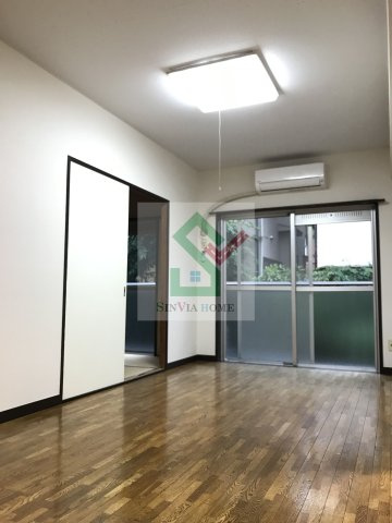 SKマンションの居間・リビング