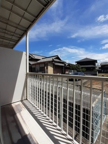 スカイハイツ川井のバルコニー