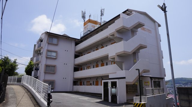 長崎市風頭町の賃貸マンションの外観