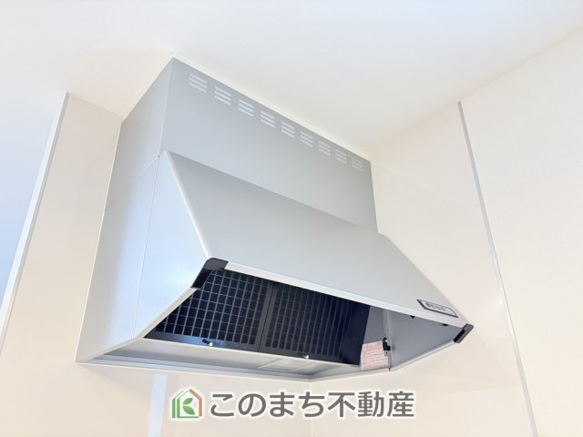 ハートフルタウン宇都宮市雀の宮1丁目277番のキッチン|お料理の匂いもスッキリ♪シンプルデザインで掃除も簡単‼
