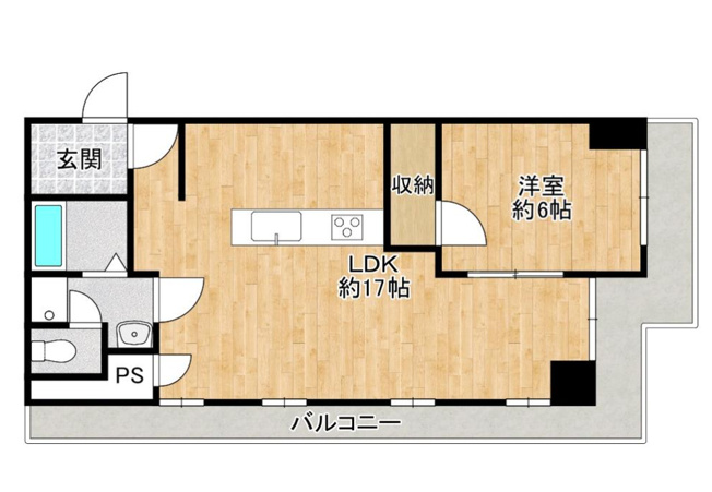 【間取り】 | ☆金岡グランドハイツ