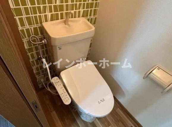 特典：仲介手数料が無料です!!のトイレ|コンパクトで使いやすいトイレです