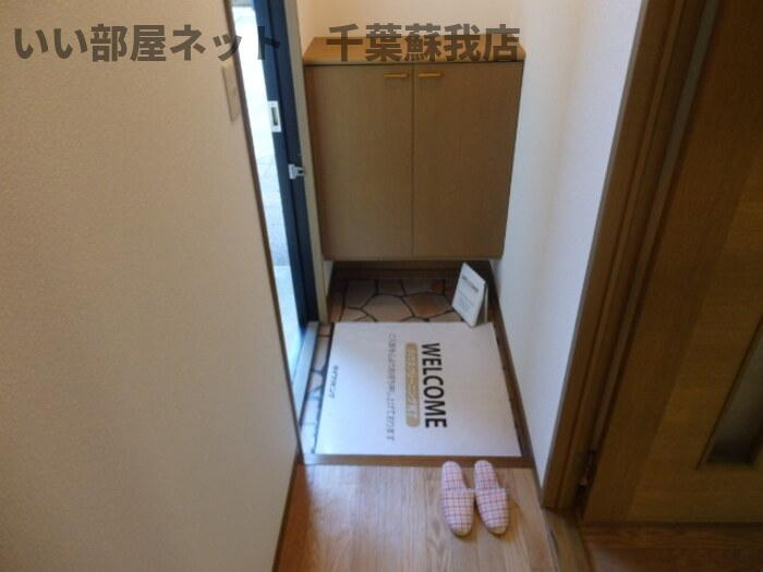 エクレール五井西　ＡＢの玄関|玄関です