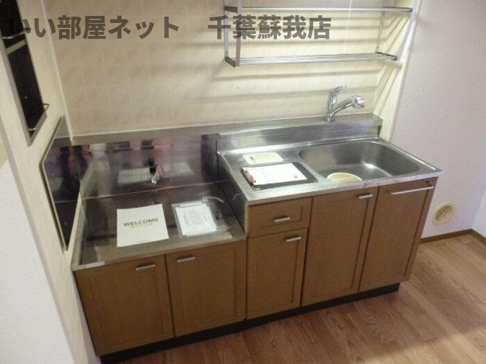 エクレール五井西　ＡＢのキッチン|使いやすいキッチンです
