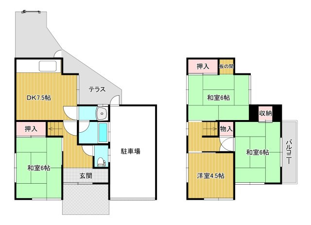 【間取り】 | 道場町日下部戸建(Good Home)
