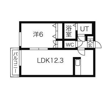 【間取り】 | レジデンスK