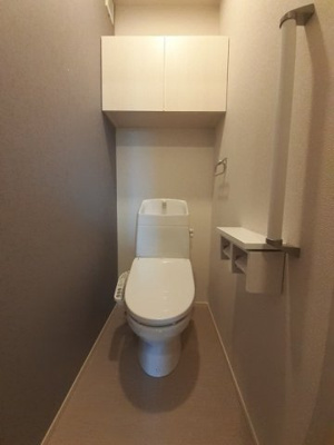 【トイレ】 | ひだまり　１ | 落ち着いたトイレです