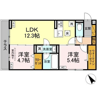 【間取り】 | D-ガルデニア