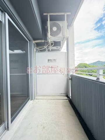 Aletta合川町のバルコニー|広々としたバルコニーです