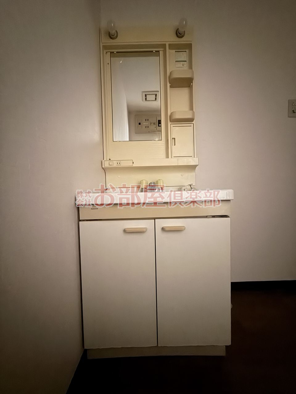 ガーデンヒルズマリア前の洗面所|使いやすい洗面所です