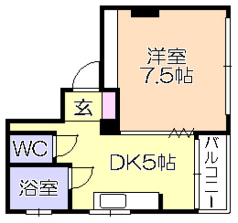児玉ビルの間取り