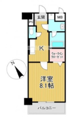 モントーレヒルズ東櫛原の間取り