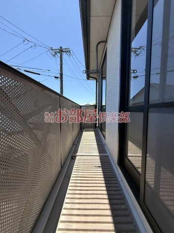 フレグランスシオンのバルコニー|バルコニー付きです