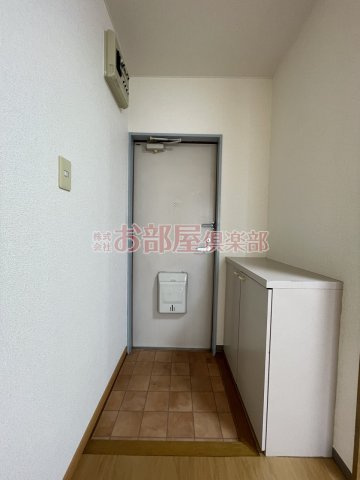 サンハイツ三潴の玄関|毎日通る玄関はこちらです