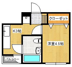 カサベルデ本町の間取り
