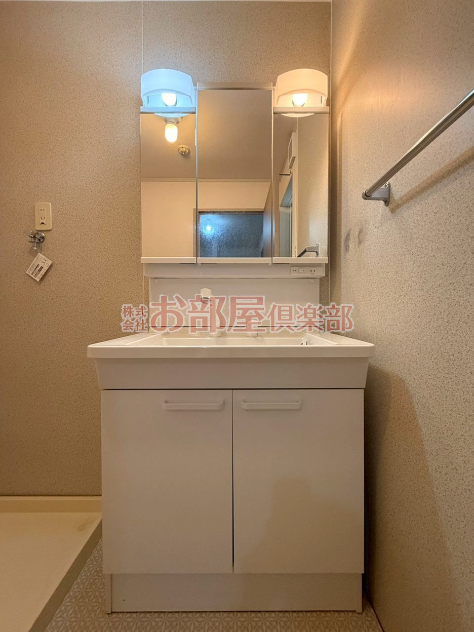 カサグランデⅡの洗面所|使いやすい洗面所です
※現況優先
