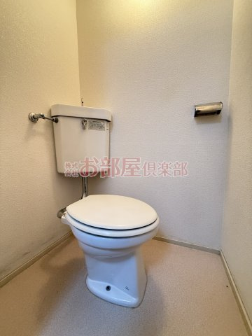 コーポ中村のトイレ|ゆったりとした空間のトイレです