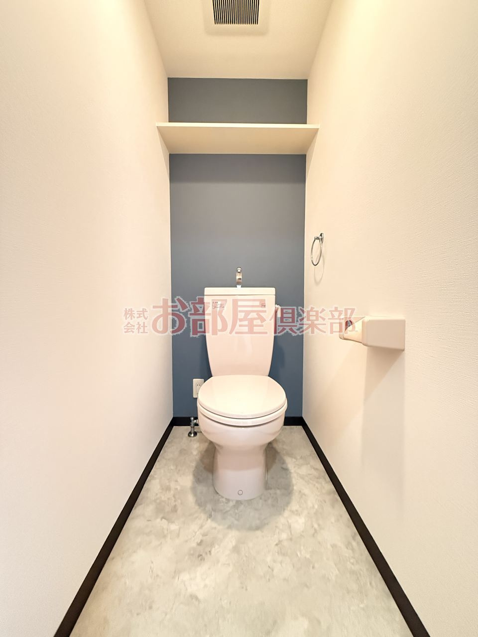 ロックベアーヒルズⅡのトイレ|落ち着いた色調のトイレです