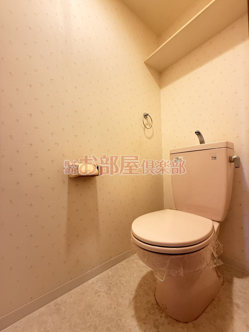 ロックベアーヒルズⅢB棟のトイレ|ゆったりとした空間のトイレです